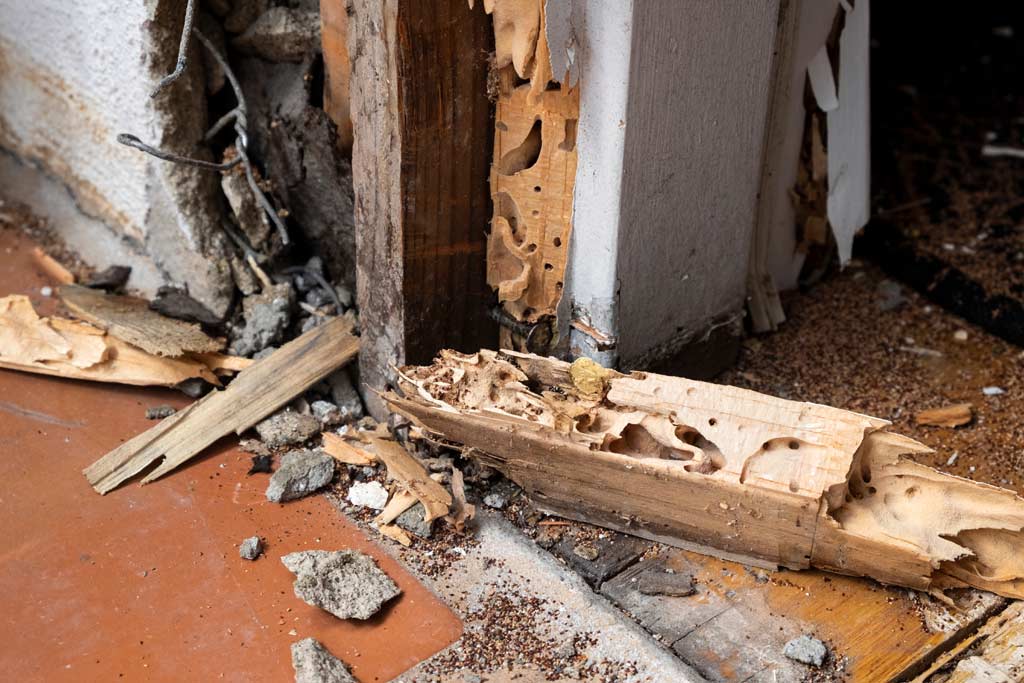 Termite damage repair 